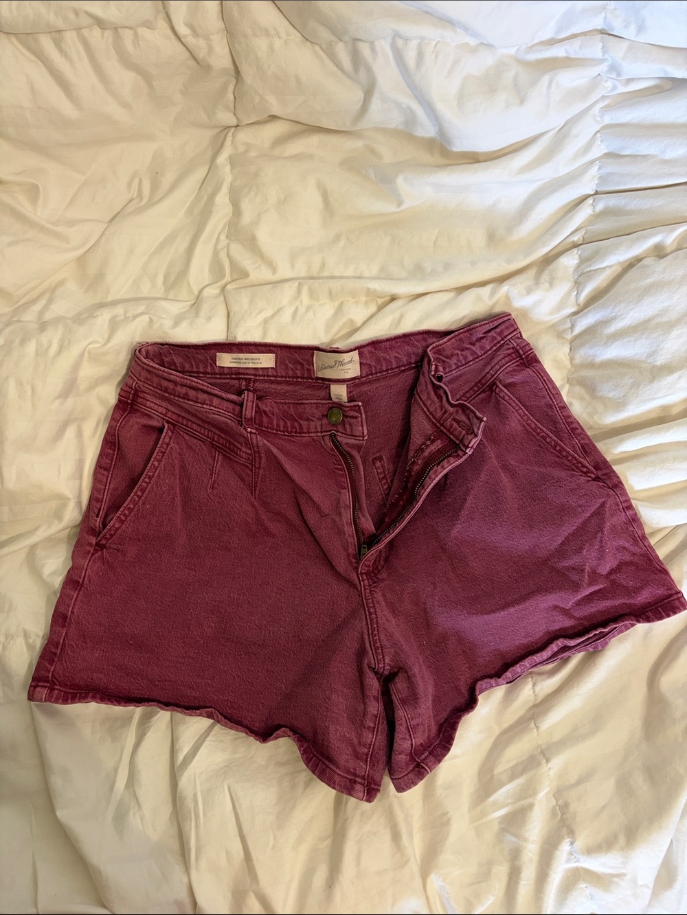 Universal Thread Women’s High-Rise Plum Jean Shorts